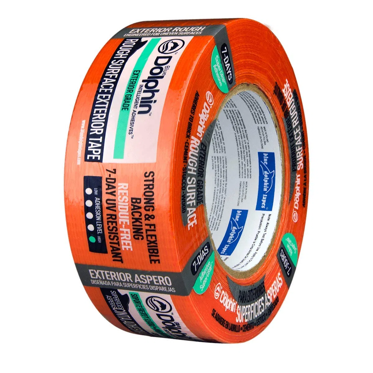Blue Dolphin - Nastro per la pulizia di superfici ruvide, larghezza: 48 mm, lunghezza: 33 m