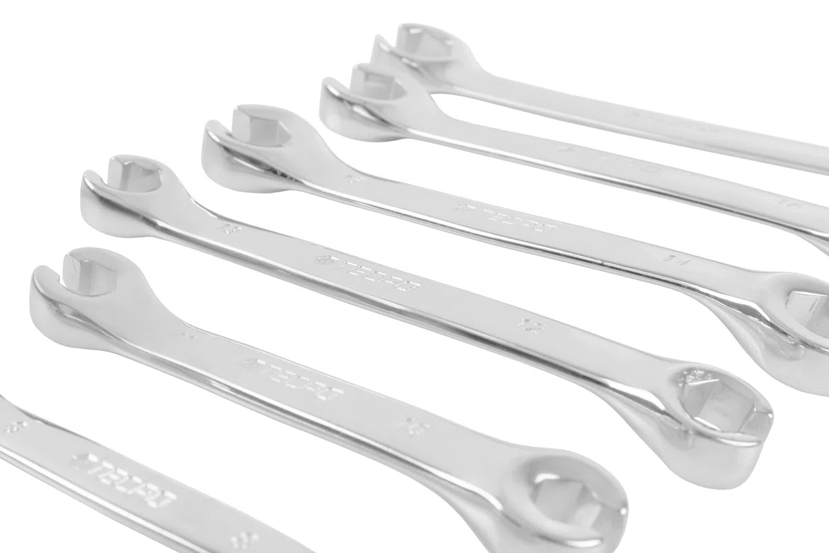 TECPO Chiave ad anello aperto, 8-19 mm, 6 pezzi