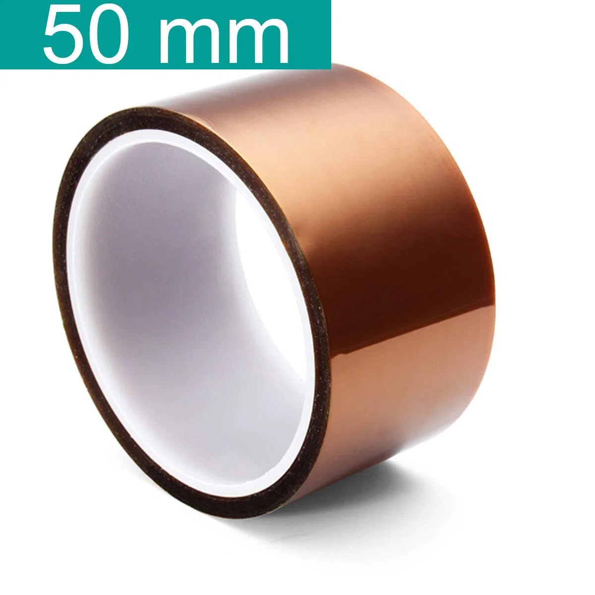 5 Dimensioni 5mm 10mm 20mm 30mm 50mm 30m / 100ft BGA Pellicola ad alta temperatura in poliammide termoresistente Nastro Kapton Resistente all'oro appiccicoso