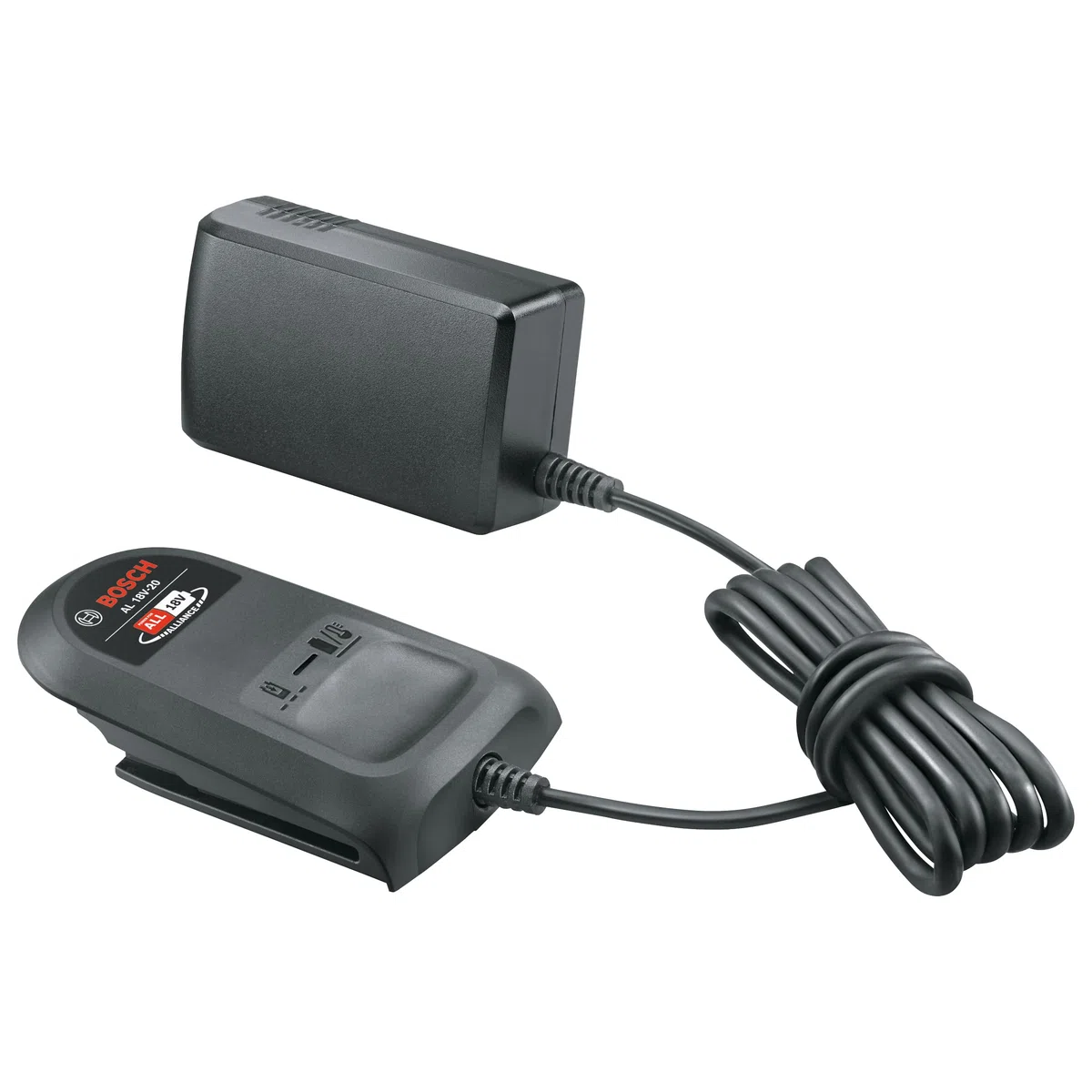 Gardena Caricabatterie Standard AL 18V-20 P4A Caricabatterie: Compatibile con il sistema POWER FOR ALL, Un caricatore per molte batterie, Ricarica veloce (14911-20)
