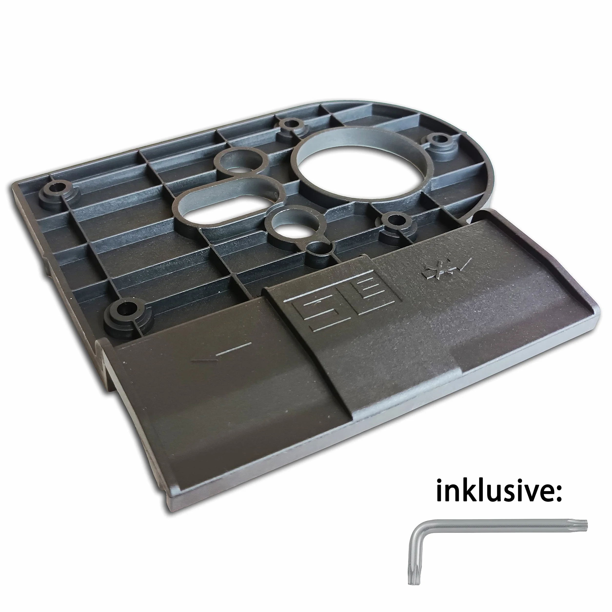 Adattatore professionale per binario di guida per Bosch GKF 12V-8 per Makita/Bosch/Festool