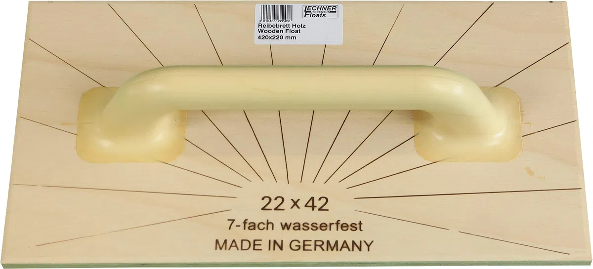Lechner 222420 – Frattazzo 220 X 420 mm in legno