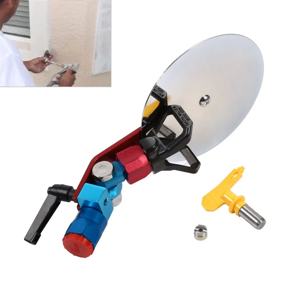 Kit ugelli per verniciatura Strumento accessorio guida spray universale con ugello per vernice airless da 7/8 pollici Utile