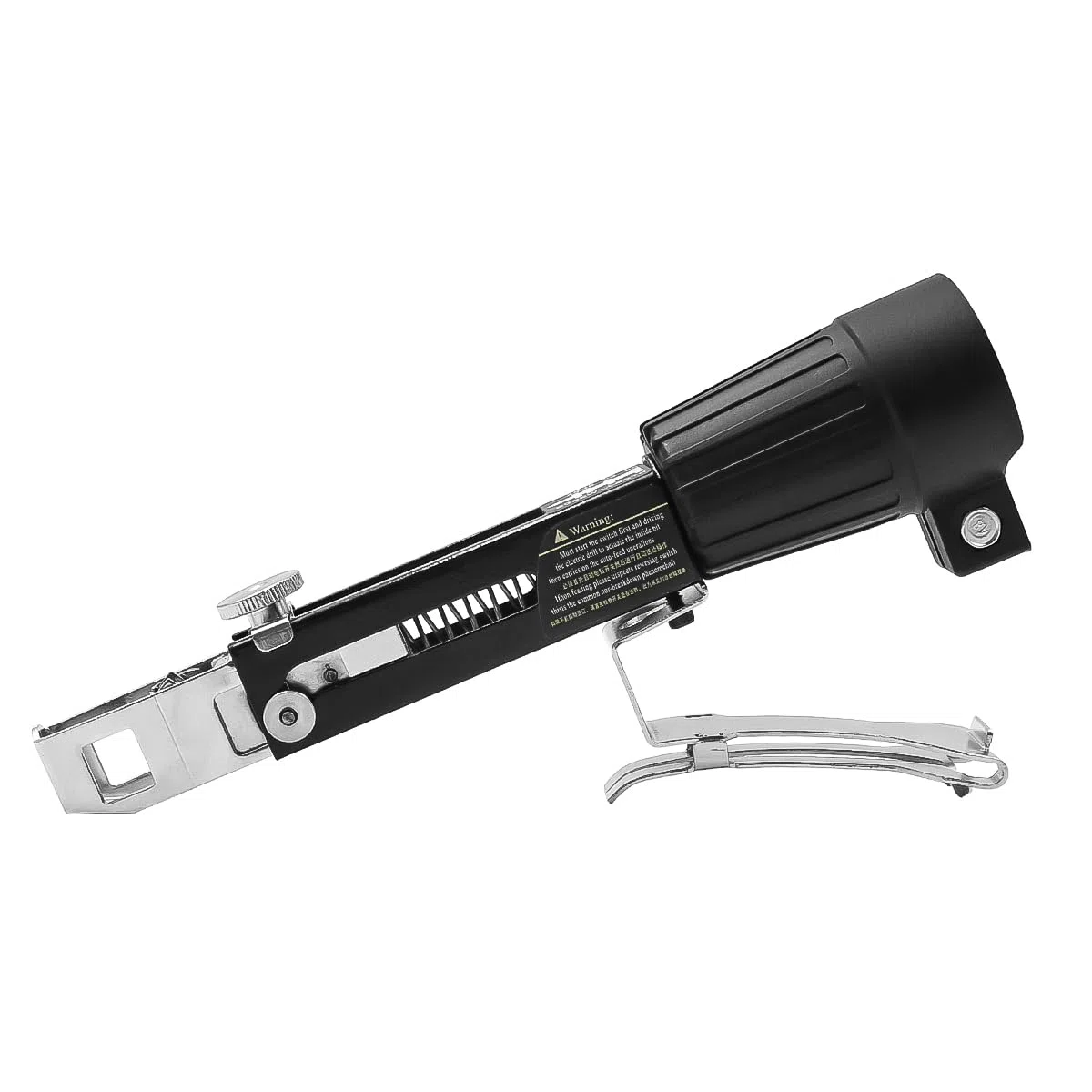 POFET Adattatore Pistola sparachiodi, Lavorazione del Legno Adattatore per Pistola sparachiodi Automatica Set di Catene per Trapano Elettrico con chiodo a Catena e Punta per cacciavite