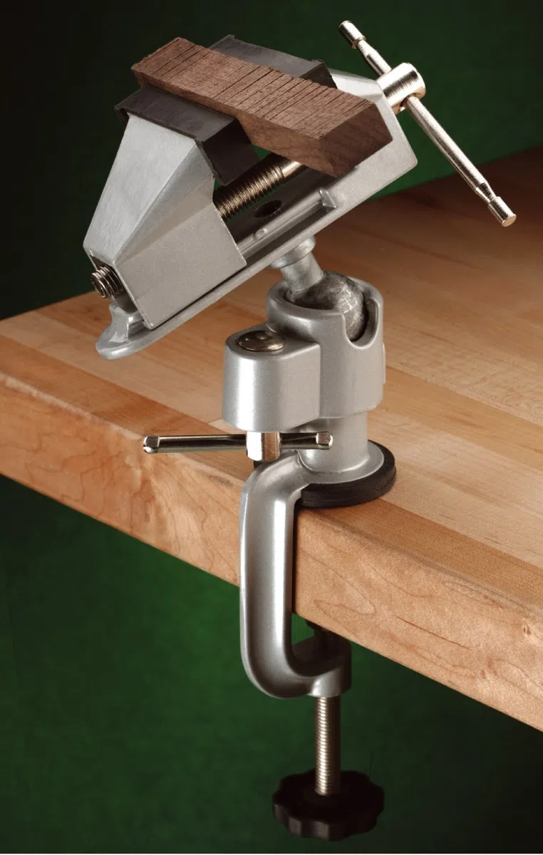 Connex COM870050 - Morsa in alluminio rotazione 360°