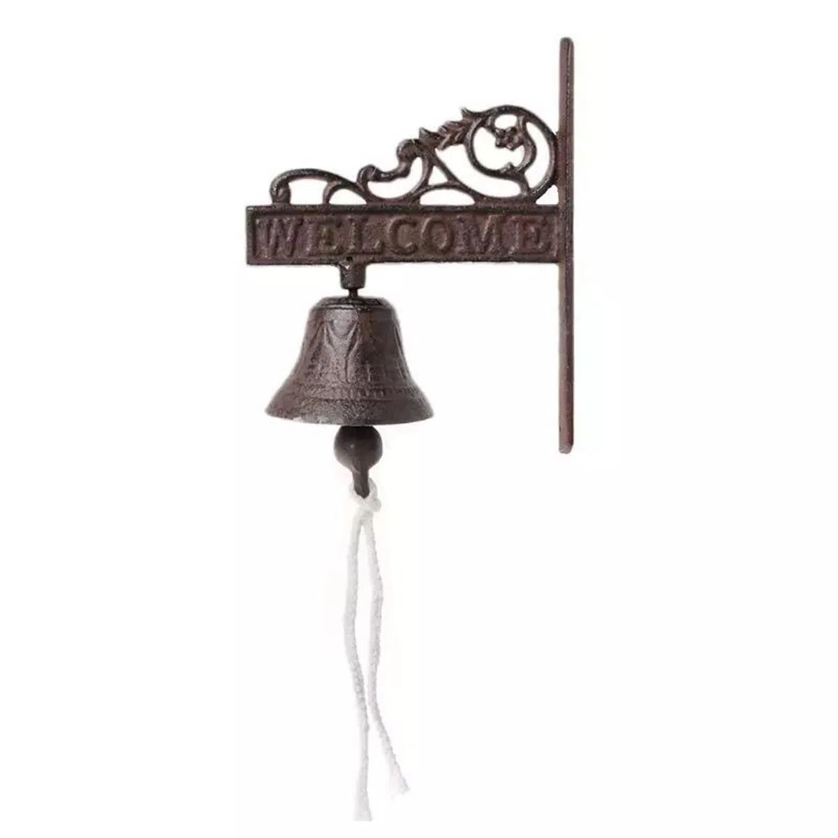 Campana da pranzo | Campanello in ghisa per porta d'ingresso, per interni ed esterni, per interni e esterni, decorazione artistica da parete