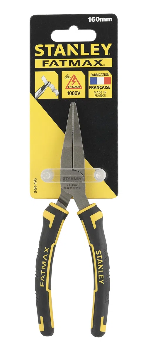 STANLEY 0-84-495 Fat Max Pinza Becchi Piatti, mm 150