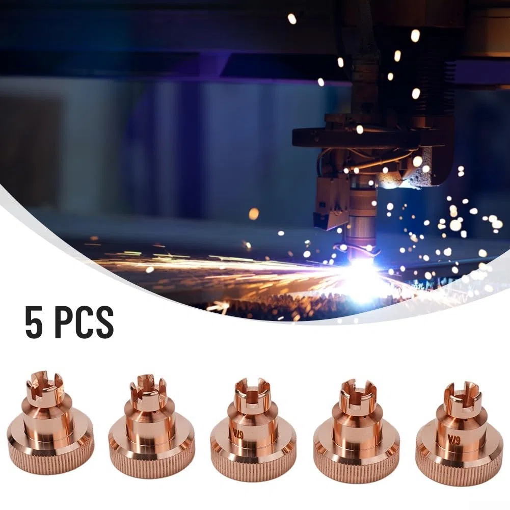 5 Pezzi Plasma Cutter Shield Cup KP2845-2 Durevole-Metal Guard Per Tomahawk 1538 LC105 Torcia Saldatura Taglio Parti di Ricambio Ricambio
