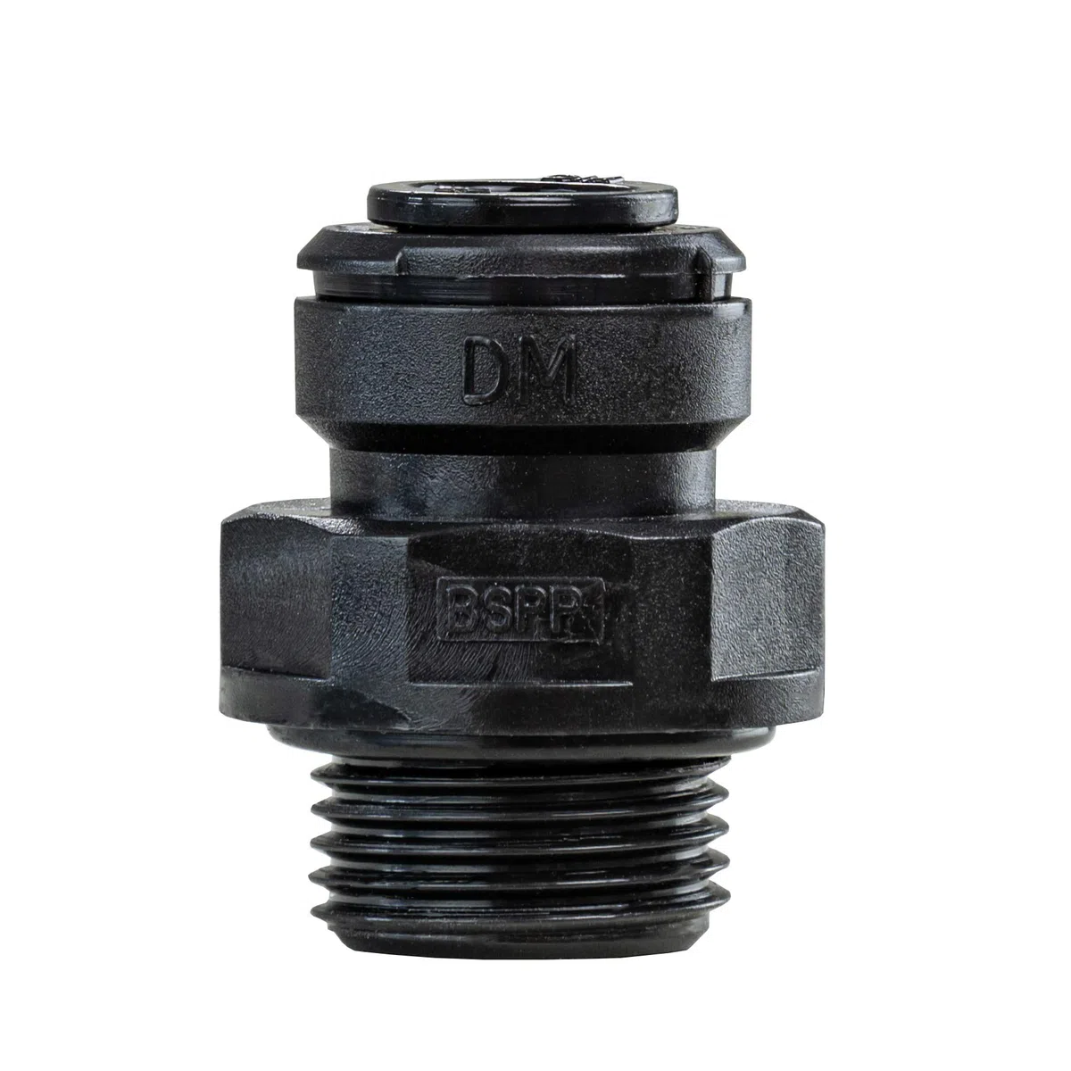 Rubinetto di intercettazione, valvola di arresto adattatore a T, diverse misure per il collegamento di filtro dell'acqua, osmosi inversa, frigoriferi side-by-side, dimensioni: (3/8 AG x 8 mm x 3/8 ÜM)