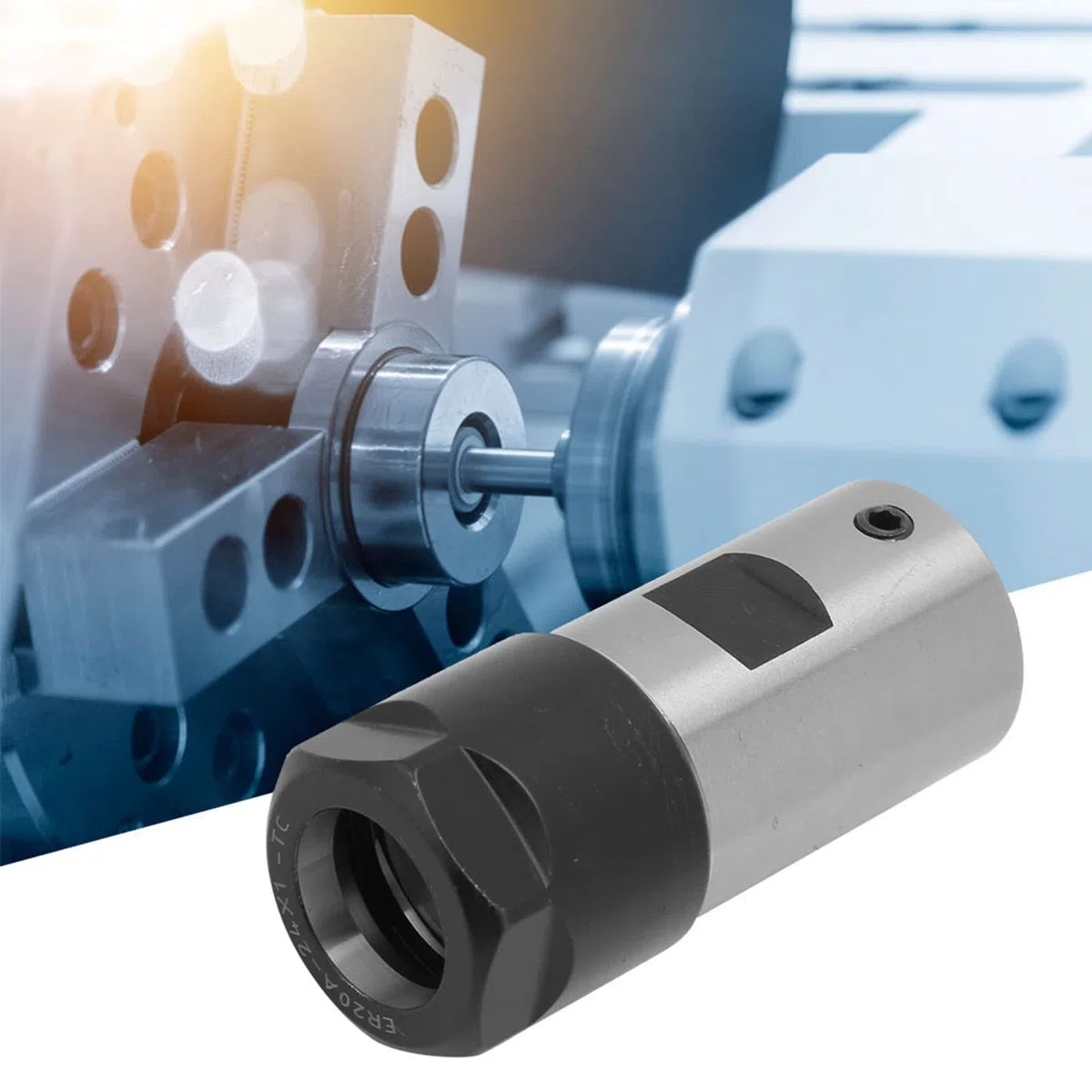 C25-ER20-45L Supporto pinza barra di taglio mandrino albero motore barra di serraggio barra di serraggio per fresatura alesatura fresatura CNC(16mm)