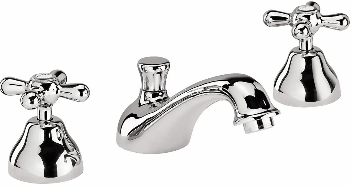 PAINI LIBERTY CR211 Batteria lavabo 3 fori, scarico automatico 1”1/4