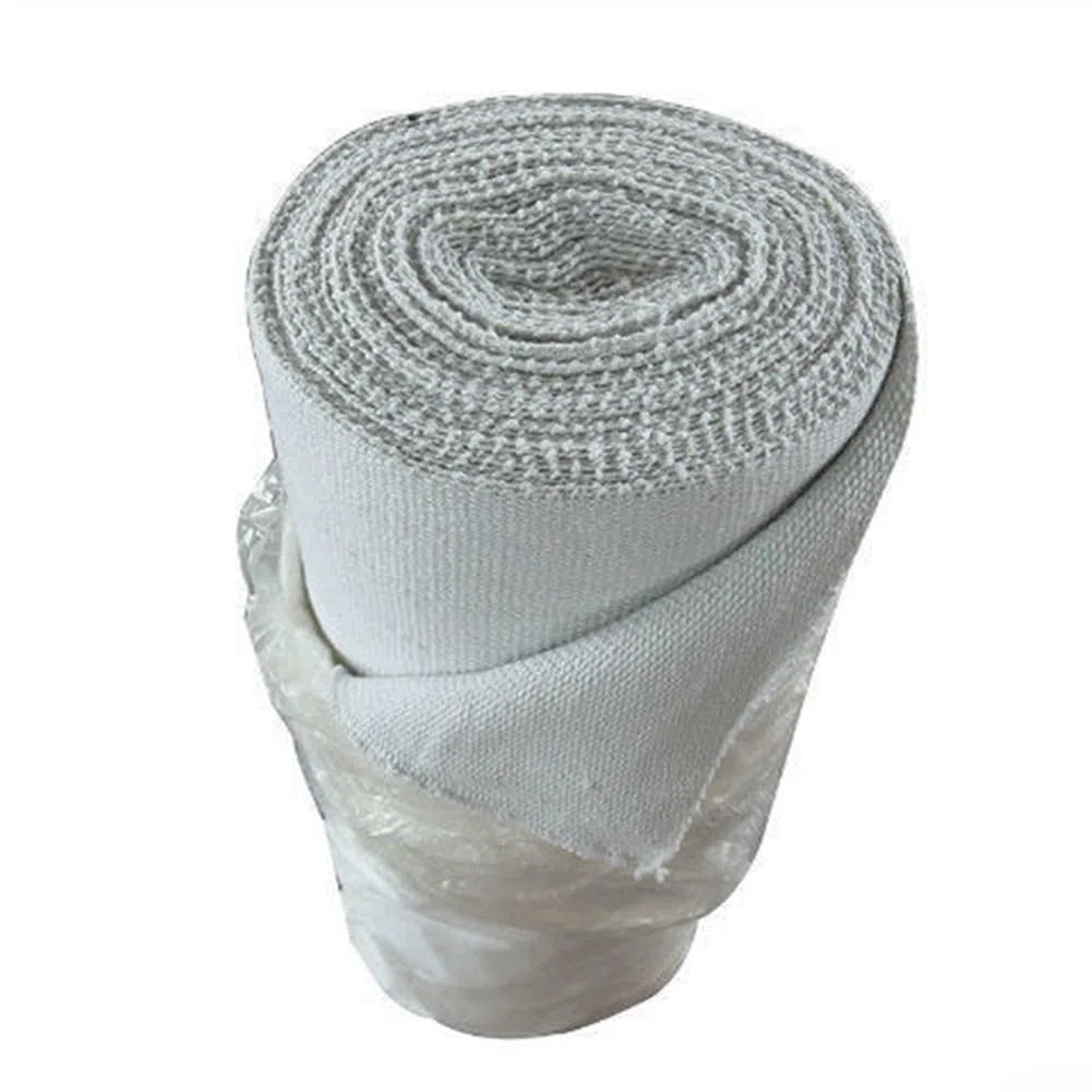 Coperta Ignifugo Resistente alle Alte Temperature, Tela Ignifuga in Fibra Ceramica da 2mm 1260 ℃ Copertura Isolante Termica Ignifuga