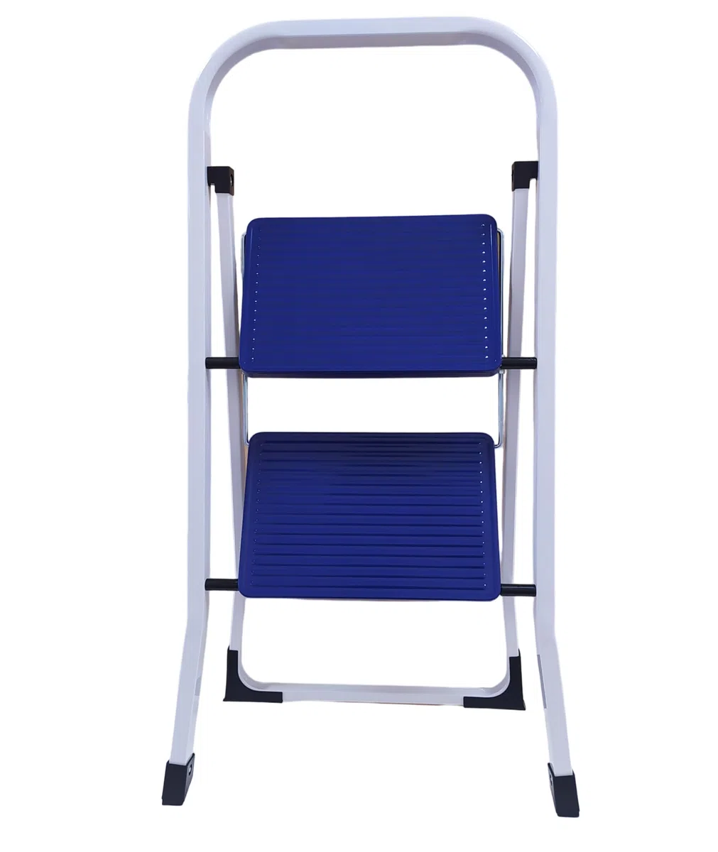 NG NICCOLAI SGABELLO-SCALA USO DOMESTICO 2 O 3 GRADINI BLU IN ACCIAIO PORTATA MAX 150 KG (2 GRADINI)