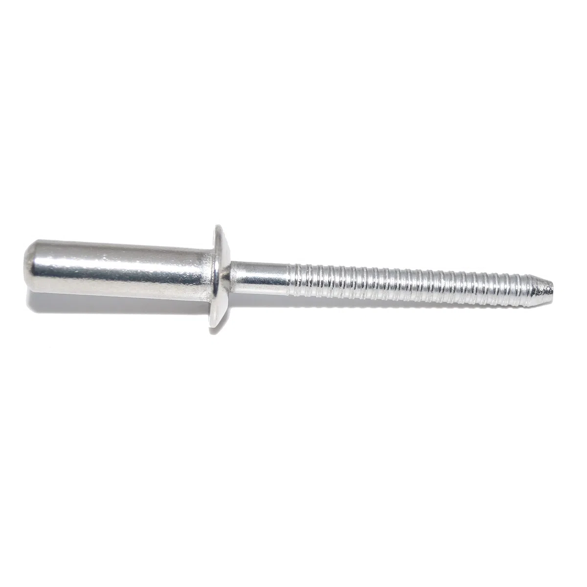 Rivetti ciechi 6,4 x 14 mm, 25 pezzi, in acciaio inox A2 (V2A) con testa piatta, forma chiusa B rivetti a pop-up DIN 7337 - ISO 16585