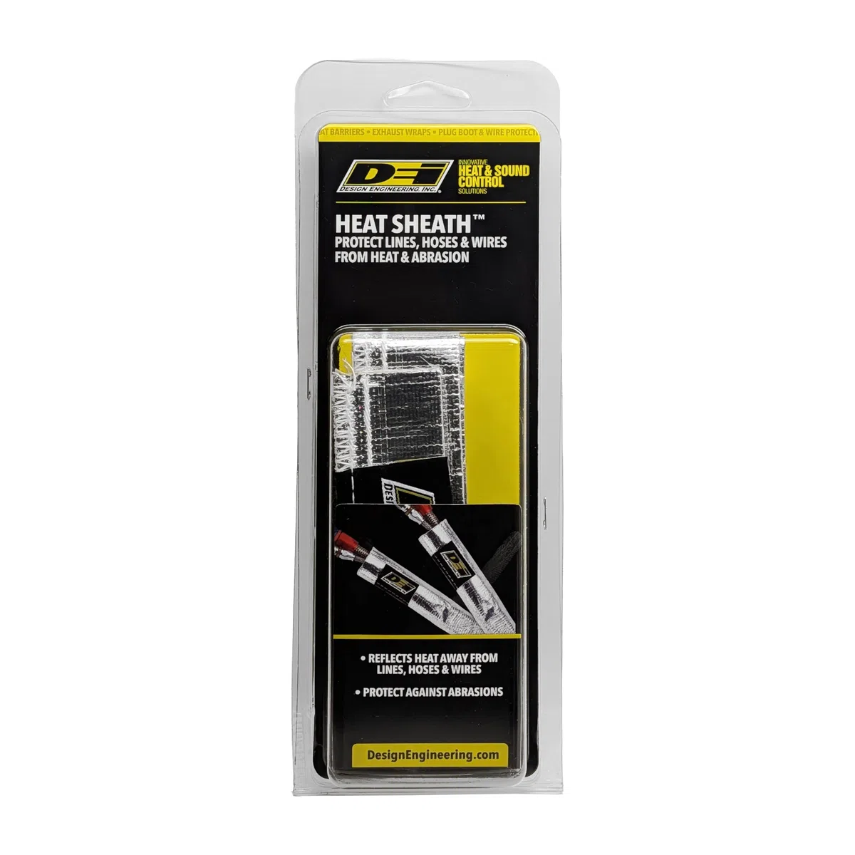 DEI Design Engineering 010418 Aluminized Heat Sheath 1/2in x 3'