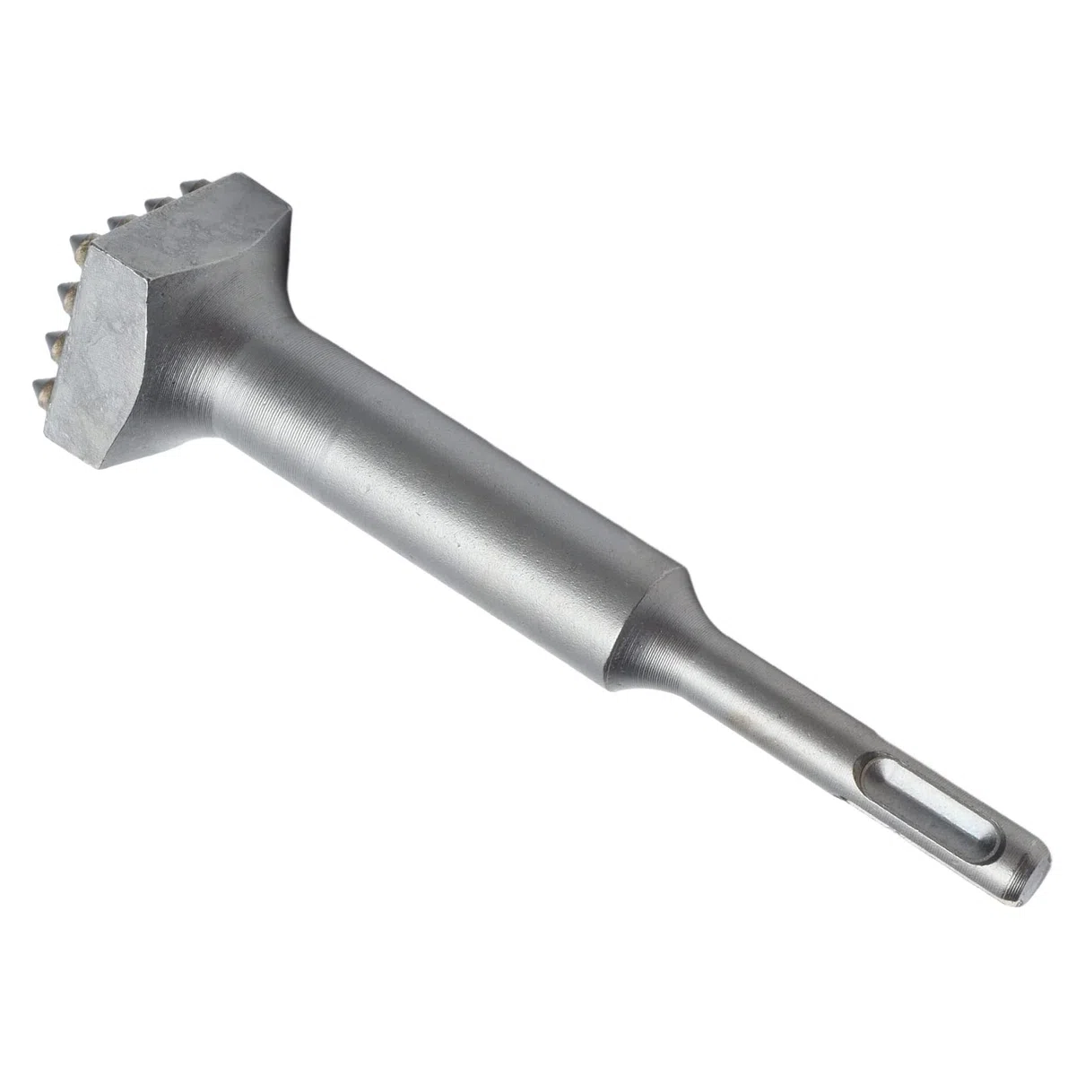Martello Scalpello Punta da Trapano, Testa Quadrata 16 Denti Boccola Martello 40cr Acciaio Elettrico Fiore Martello Punta Scanalatura Scalpello per Calcestruzzo