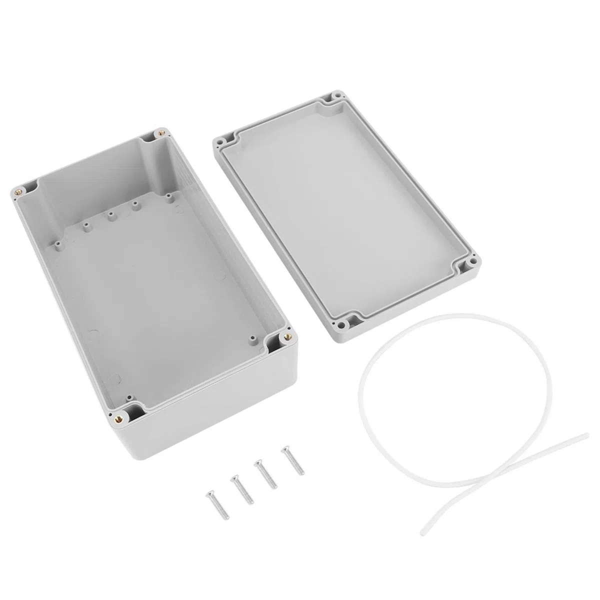 Scatola Derivazione Esterna, Scatola di Giunzione Elettronica, Scatola per Progetti Elettrici ABS Impermeabile IP65 Giunzione Custodia Elettrica Universale (200 * 120 * 75mm)