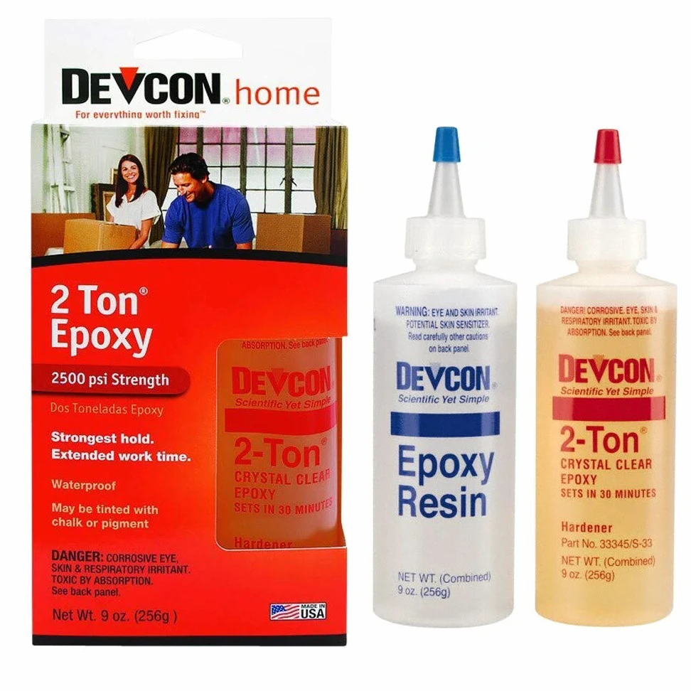 Devcon 2-Ton epossidico - flacone da 256g S33 (attrezzi e fai da te)