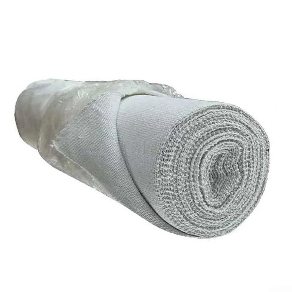 Coperta Ignifugo Resistente alle Alte Temperature, Tela Ignifuga in Fibra Ceramica da 2mm 1260 ℃ Copertura Isolante Termica Ignifuga