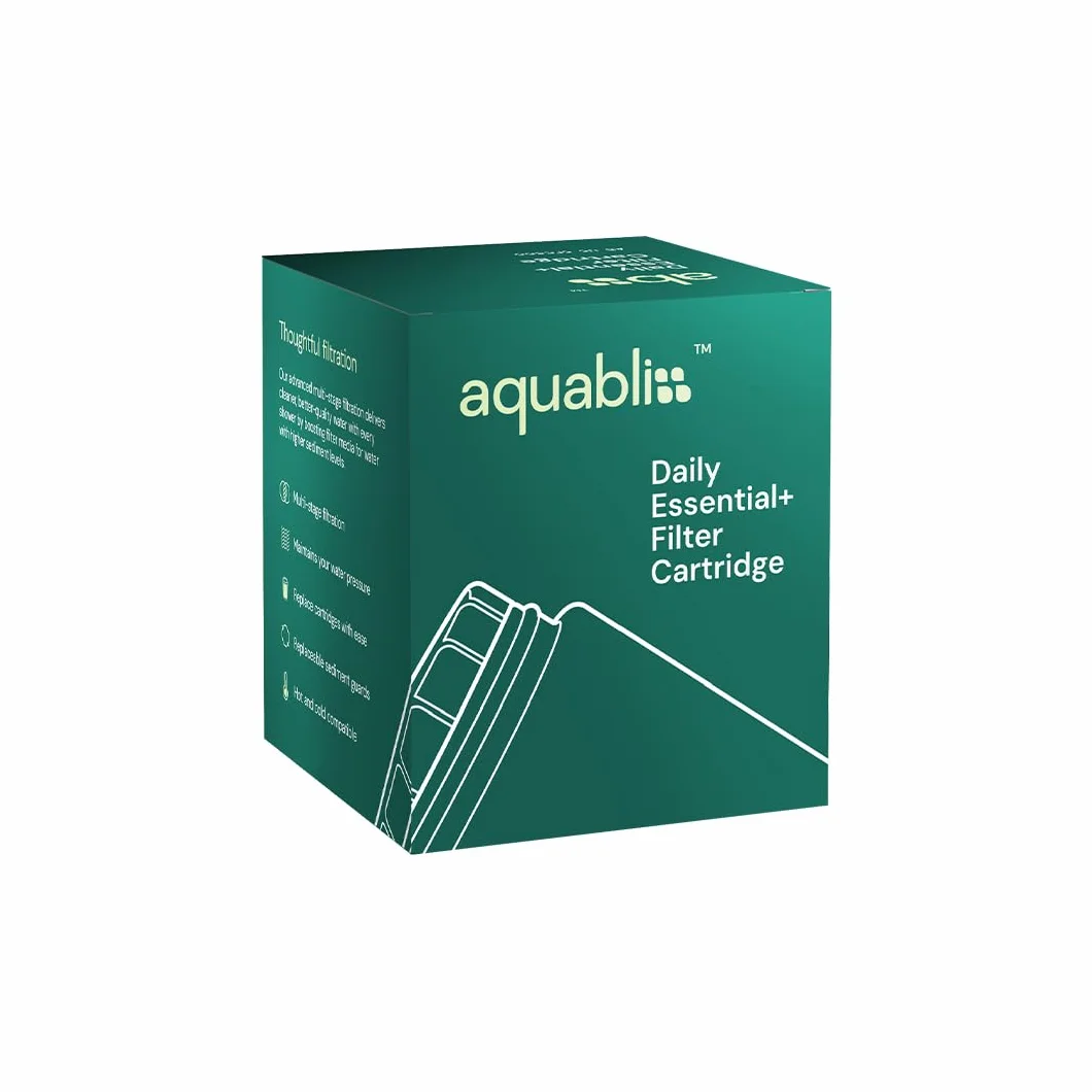 AquaBliss Cartuccia di ricambio per filtro doccia HD multi stadio, 48 volte resistente potere disintossicante. Bacio prurito, rottura e opacità addio. Ridurre ruggine, sostanze chimiche, cloro,