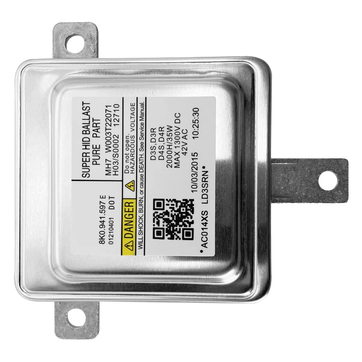 Ballast di Ricambio 8K0941597E D3S/D3R D4S/D4R Xenon Hid Centralina Ballast Faro Compatibile con AUDI A1 A3 A4 A5 A6 A7 A8 Q3 Q5 Q7