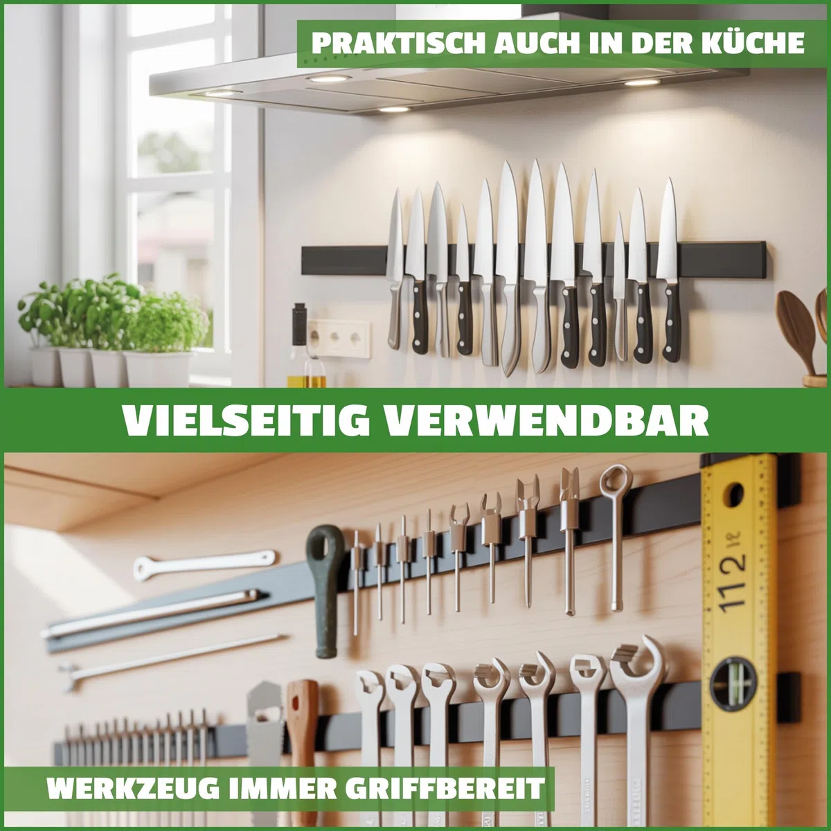 Nastro magnetico 3 metri; forte nastro magnetico 3M progetti fai da te e fai da te; nastro flessibile con magneti; nastro magnetico per pareti, porte e altro ancora (2 x 3 metri, 2 cm di