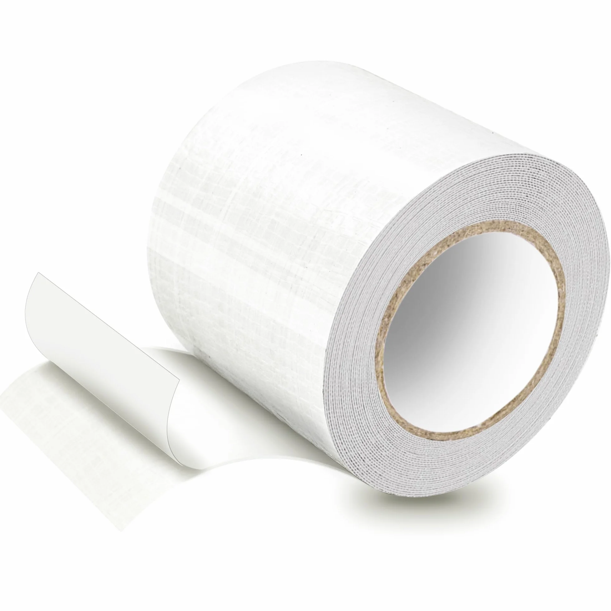 PE Nastro per Teloni,Nastro di Riparazione per Teloni in Tessuto, Toppe per Teloni, 5M*8CM, per Teloni per Camion, Tende da Sole, Tende, Trasparente
