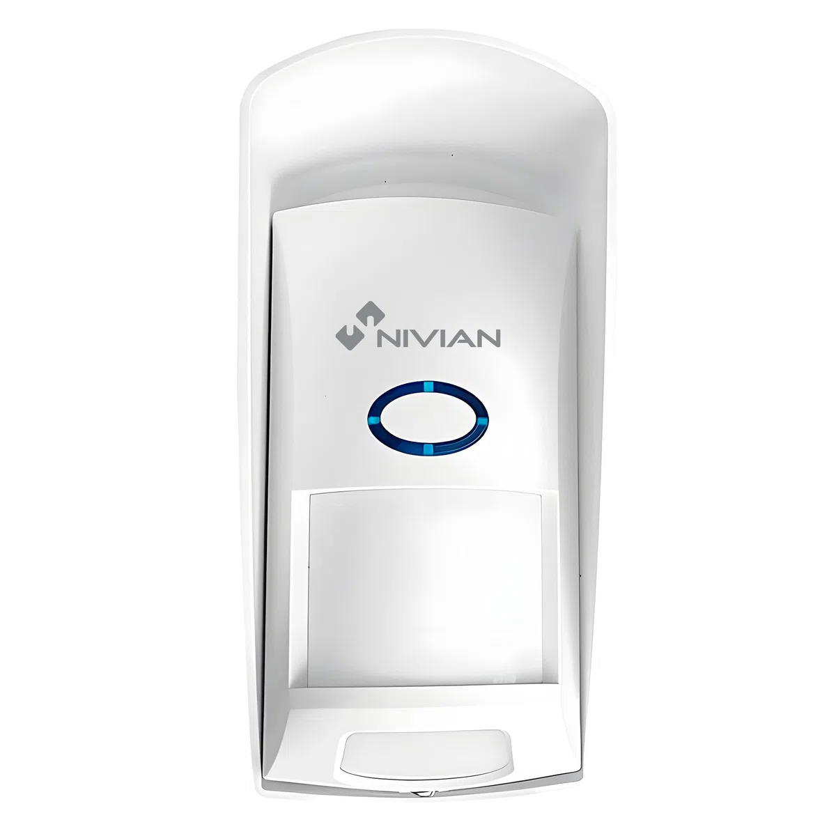 NIVIAN Sensore di Movimento da Esterno Wireless 433 MHz – Rilevatore Presenza PIR Infrarossi, Immunità Animali <25Kg, Portata 150m, Funzionamento a Batterie