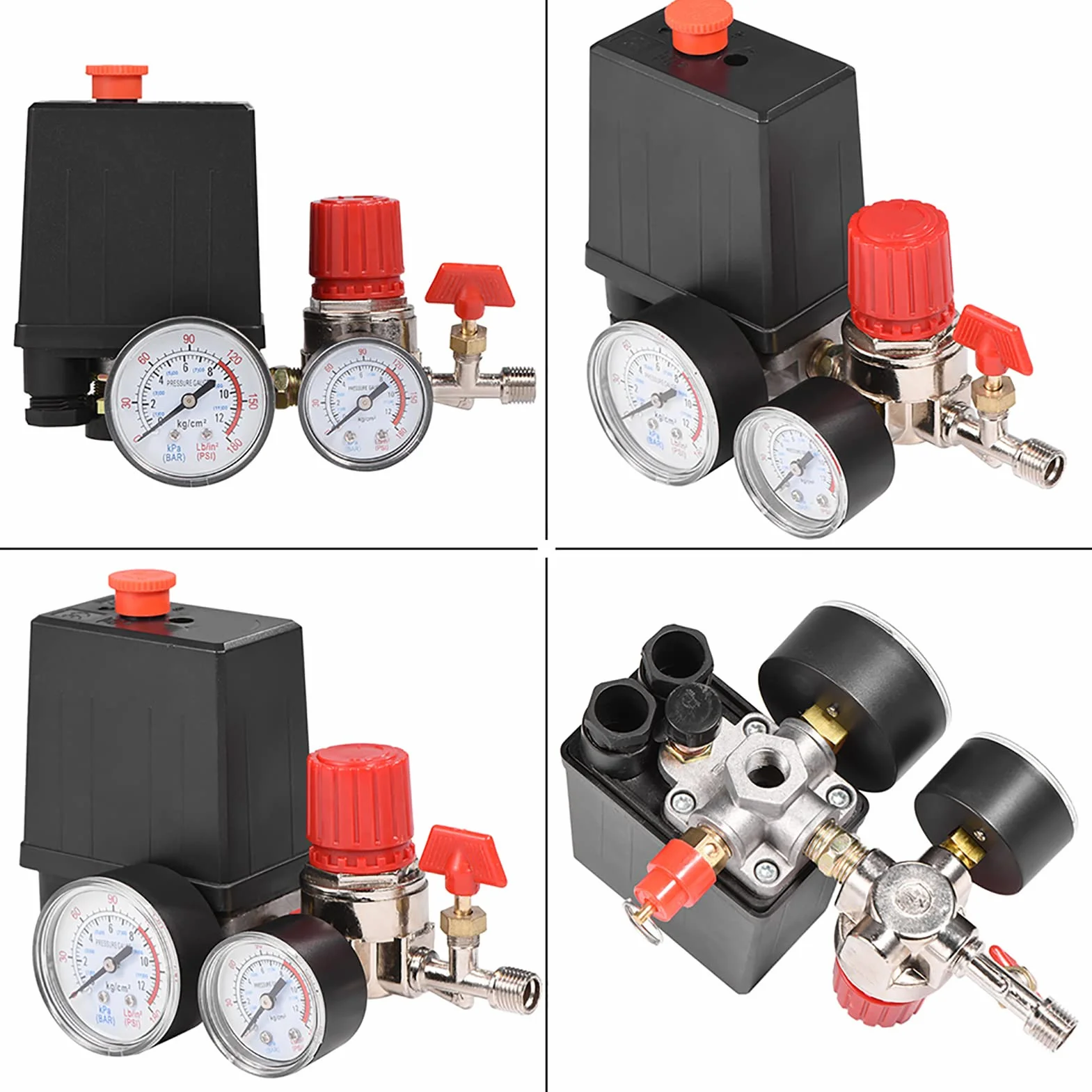 Valvola del Compressore d'Aria, Professionale Valvole di Controllo Pressostati Piccoli Regolatore della Valvola di Controllo del Pressostato per Controllo Pompa