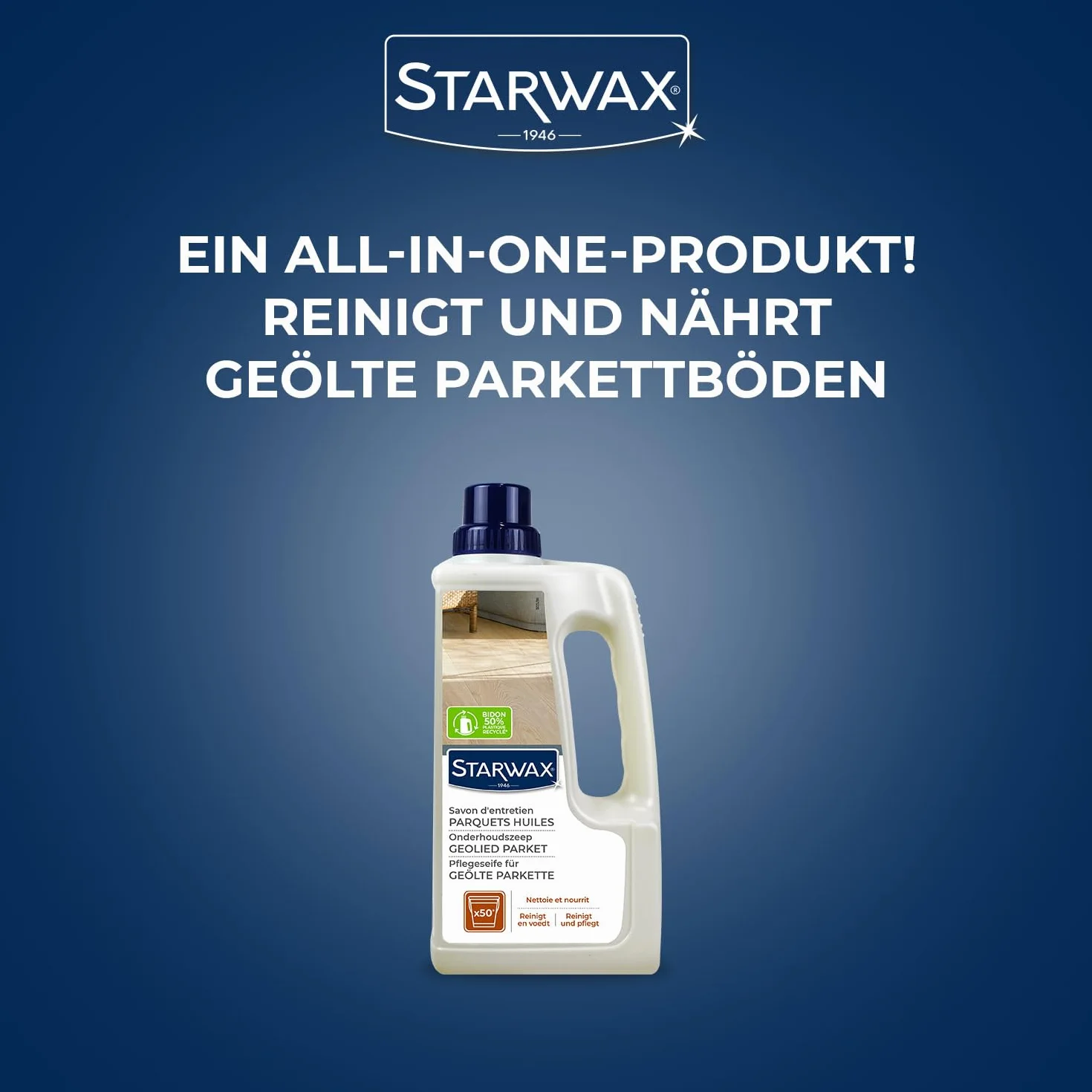 Detergente per parquet oliati, Starwax