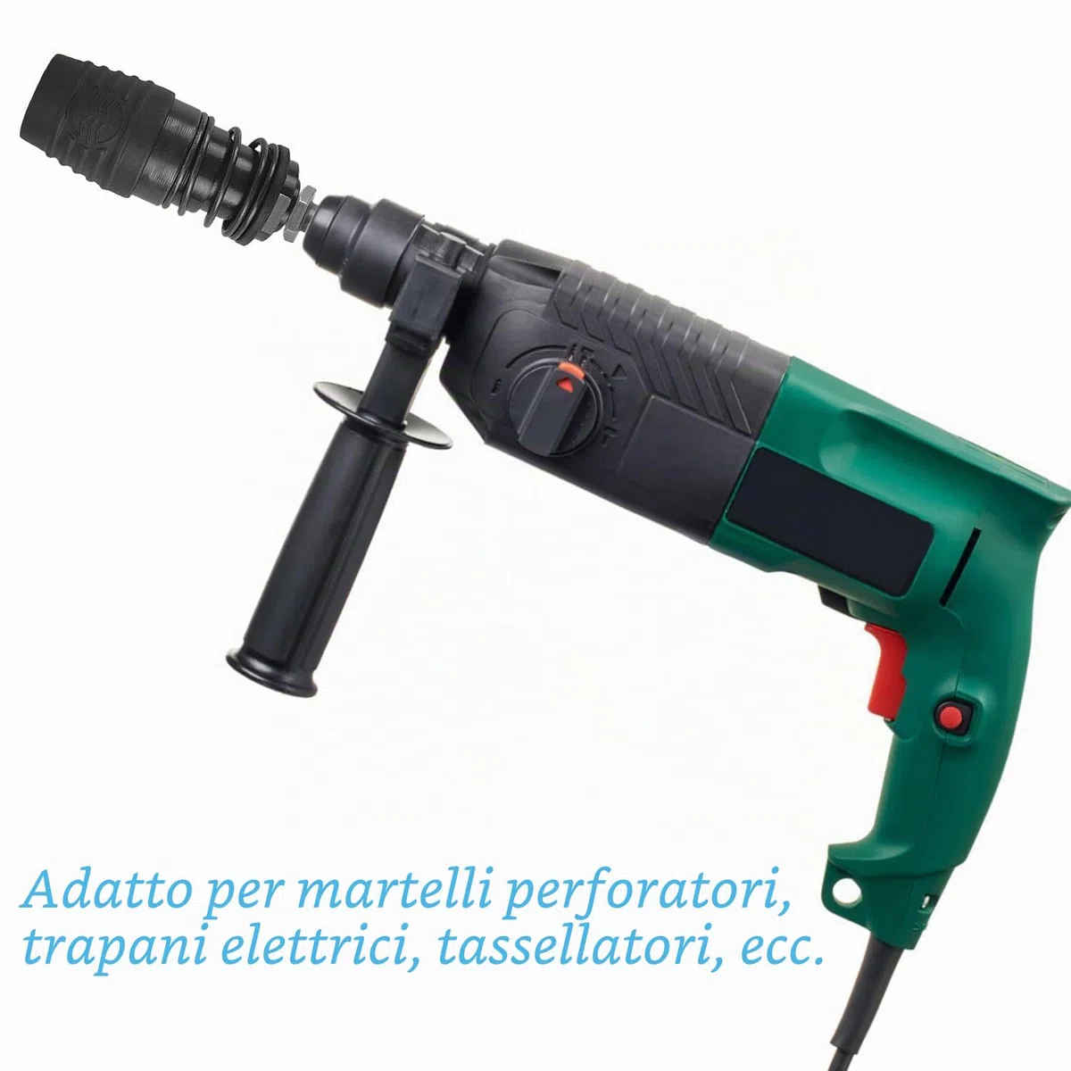 Mandrino Trapano SDS Plus SDS Max, Adattatore SDS Plus Max a Inserto, Strumento di Conversione Rapida Del Mandrino per Tutti i Trapani SDS