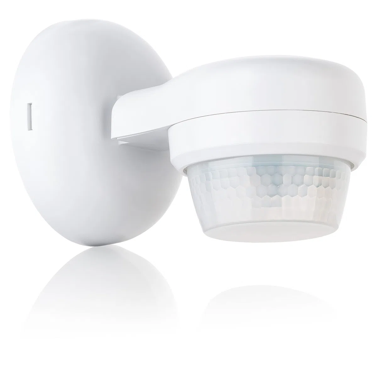 SEBSON Rilevatore di Movimento Esterno IP65 - Montaggio Superficie a Parete e Soffitto, Adatto ai LED, Sensore Infrarossi programmabile - Portata max 24m / 360°
