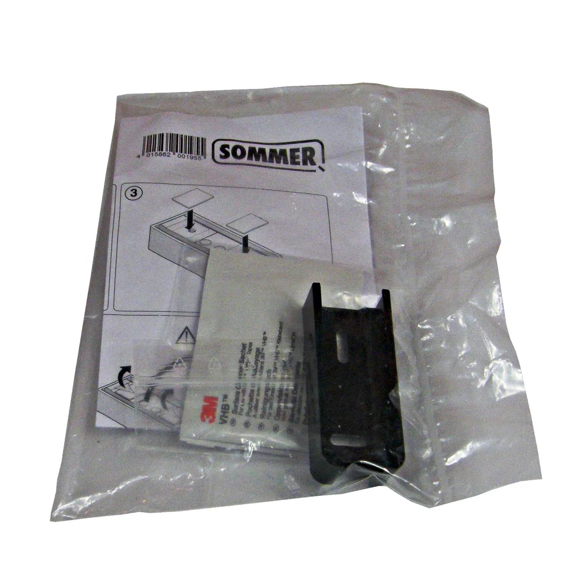 Supporto estivo per trasmettitore 4643V000, 4 comandi Pearl e Vibe, accessori per cancelli e tapparelle avvolgibili, codice articolo 4015862001955