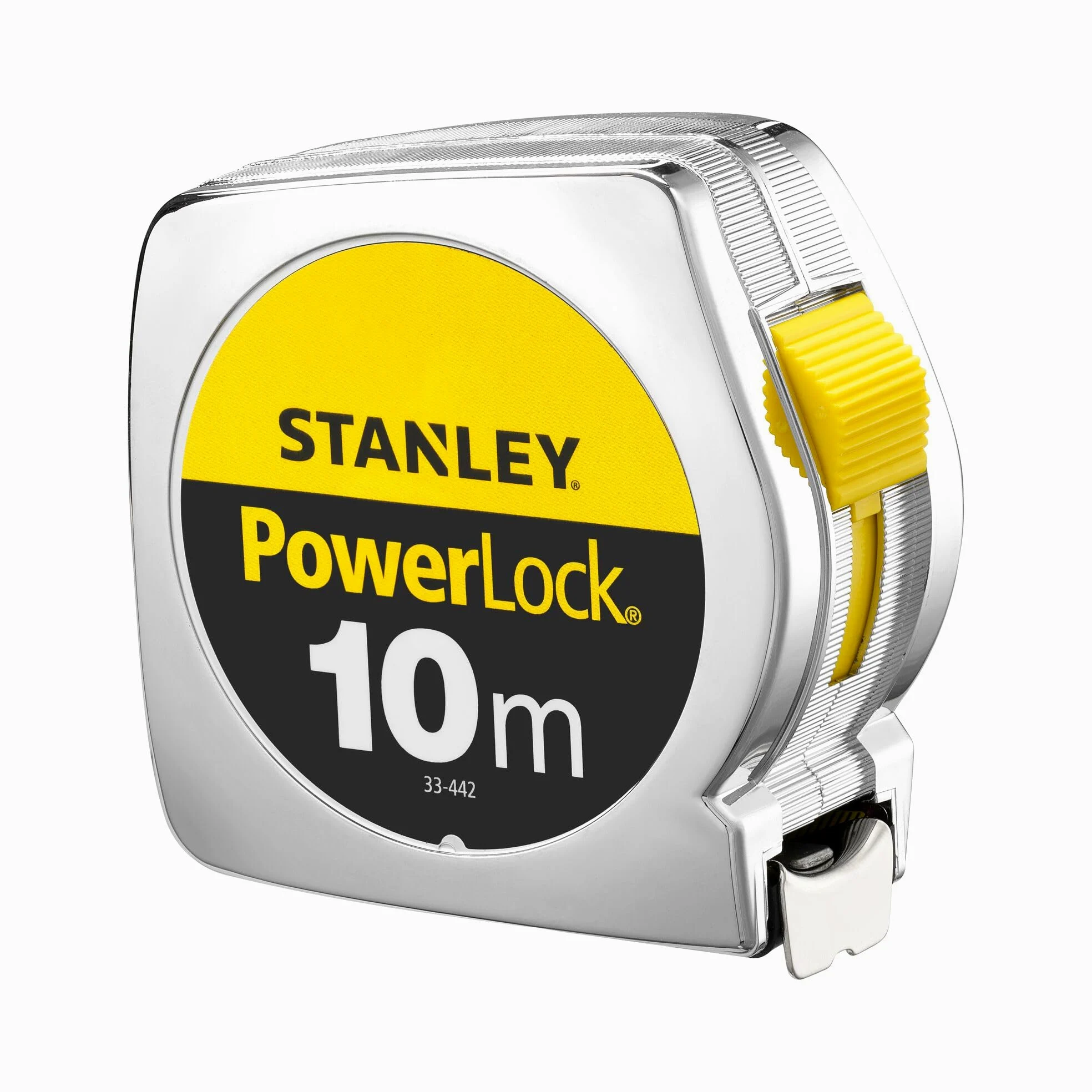 STANLEY 1-33-442 Flessometro, Argento, 10 m x 25 mm