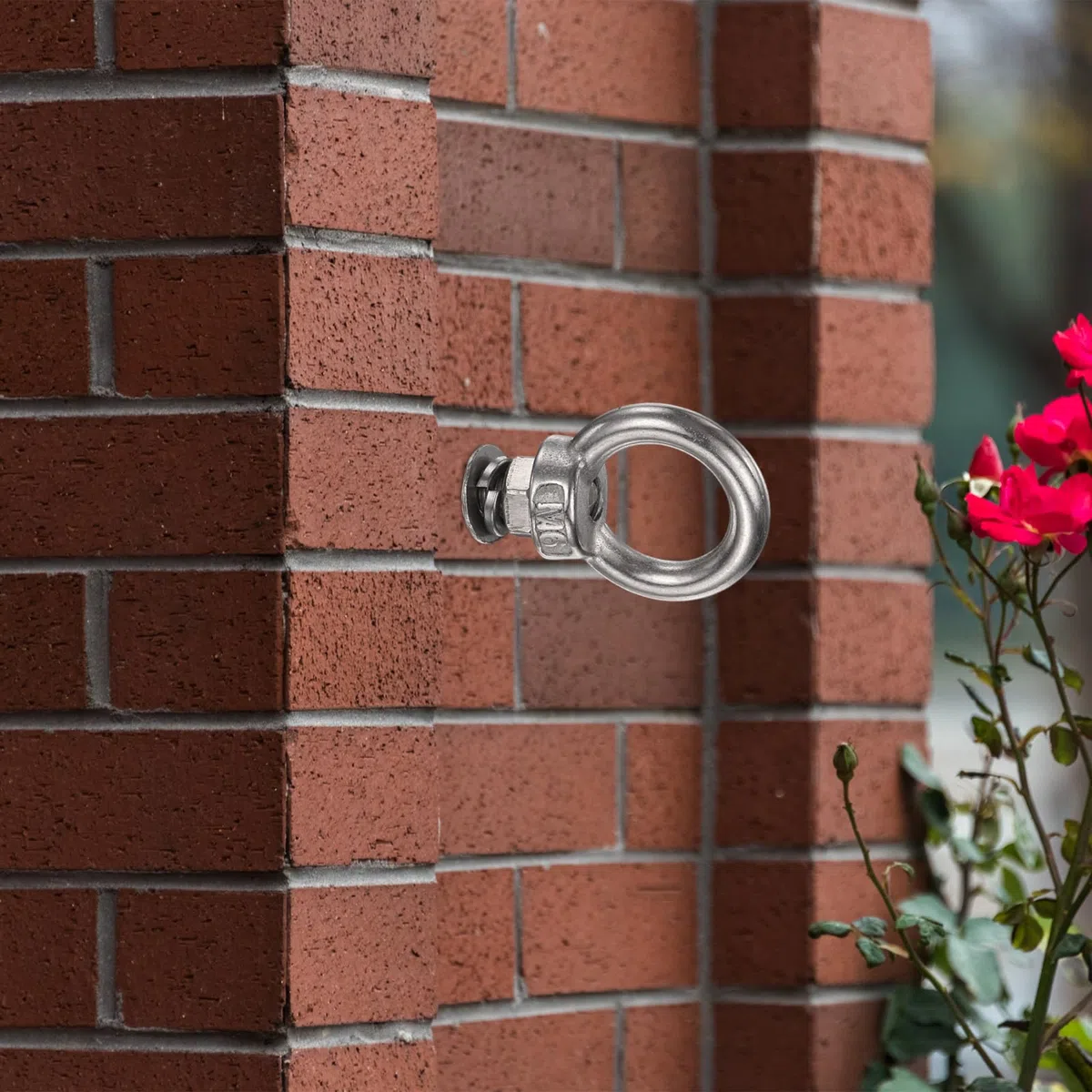 PATIKIL M8x40mm Bullone Ad Espansione Con Anello, 4 Pezzi Bullone Di Sollevamento In Acciaio Inox Con Anello Interno Per Pareti In Cemento E Muratura