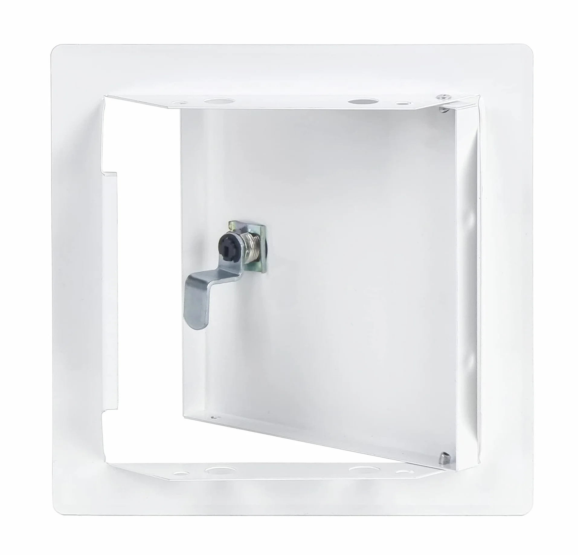 15 x 15 cm, sportello di ispezione bianco con serratura – 150 x 150 mm