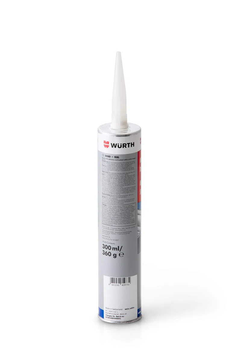 Wurth - Sigillante e adesivo poliuretanico flessibile da 300 ml, colore: Bianco
