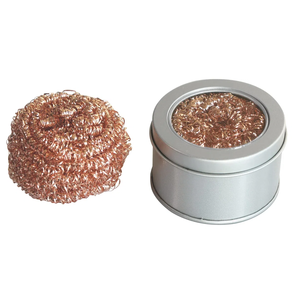 Detergente per Punte Di Saldatura, Kit di Pulizia della Punta del Saldatore, Detergente per Ferro per Punte di Saldatura, Spugna Sfera in Ottone