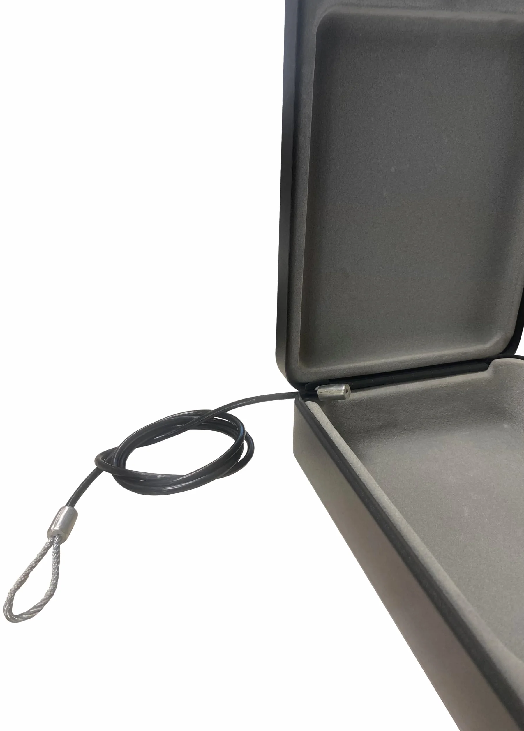 ARREGUI Private C9427 Cassetta di sicurezza con combinazione per trasportare denaro | Cassetta Portavalori in acciaio con fissaggio mediante cavo | Cassaforte portatile de 15 cm di larghezza | Nero