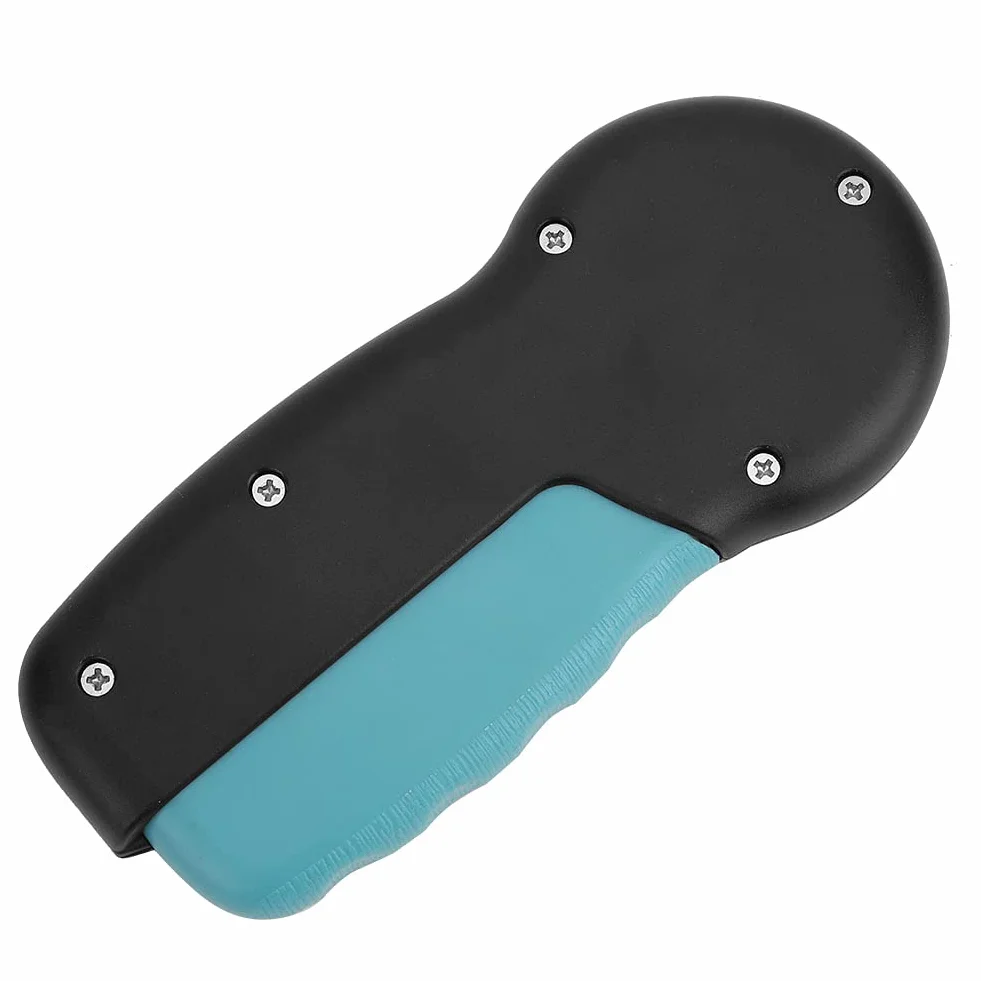 Dinamometro Manuale, Misuratore Meccanico della Forza della Presa, Misuratore della Presa della Mano per Misuratore della Forza della Presa, Dinamometro Forza Muscolare(Nero Blu)