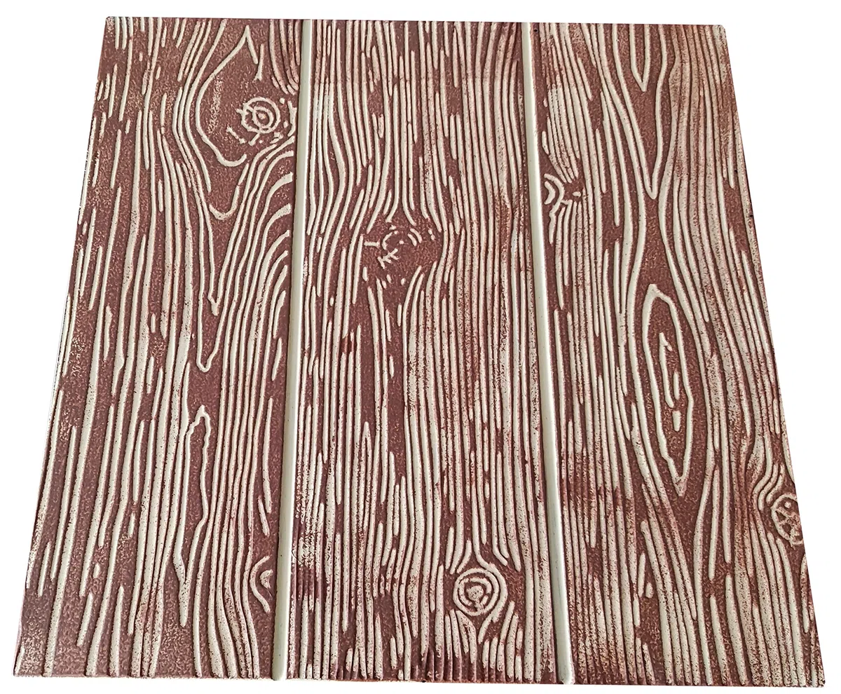 2 PCS stampi in cemento 40x40x5cm, Di Lastre, pannello per decking, imitazione del legno, giardino dei prati, decorazione del giardino, percorso, DIY, pavimentazione, multifunzione