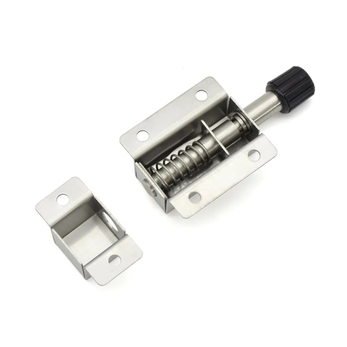 Pulsante del bullone della porta dell'acciaio inossidabile da 2,7 pollici del chiavistello della porta for le serrature di sicurezza di sicurezza della porta a comparsa automatica 1 pz
