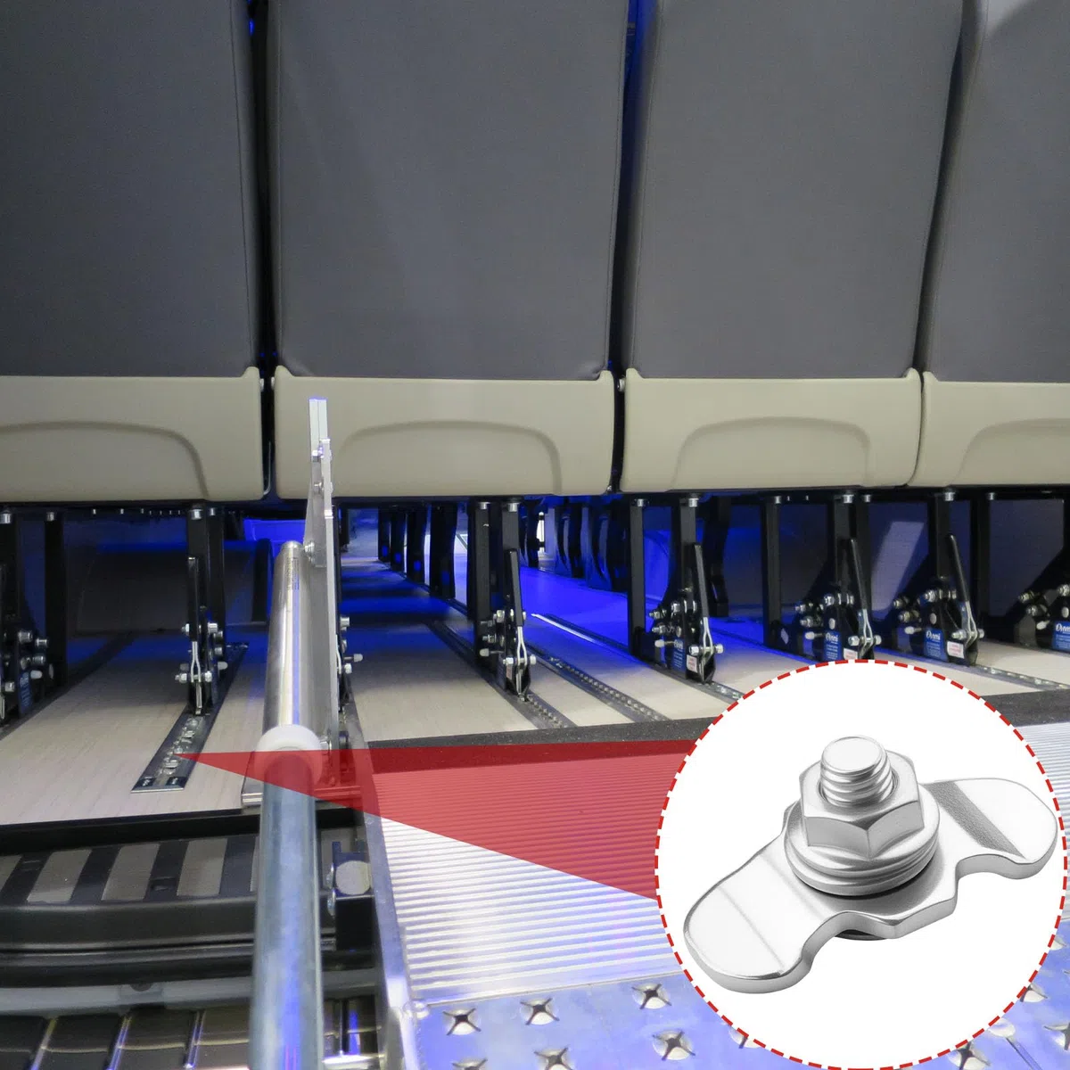 10 Pezzi Raccordi a Vite per Guida Airline M8x20 Raccordo Terminale Individuali Accessorio per Guida Aerea per Binari di Ancoraggio Casa Mobile Magazzino Fissaggio del Carico - Argento