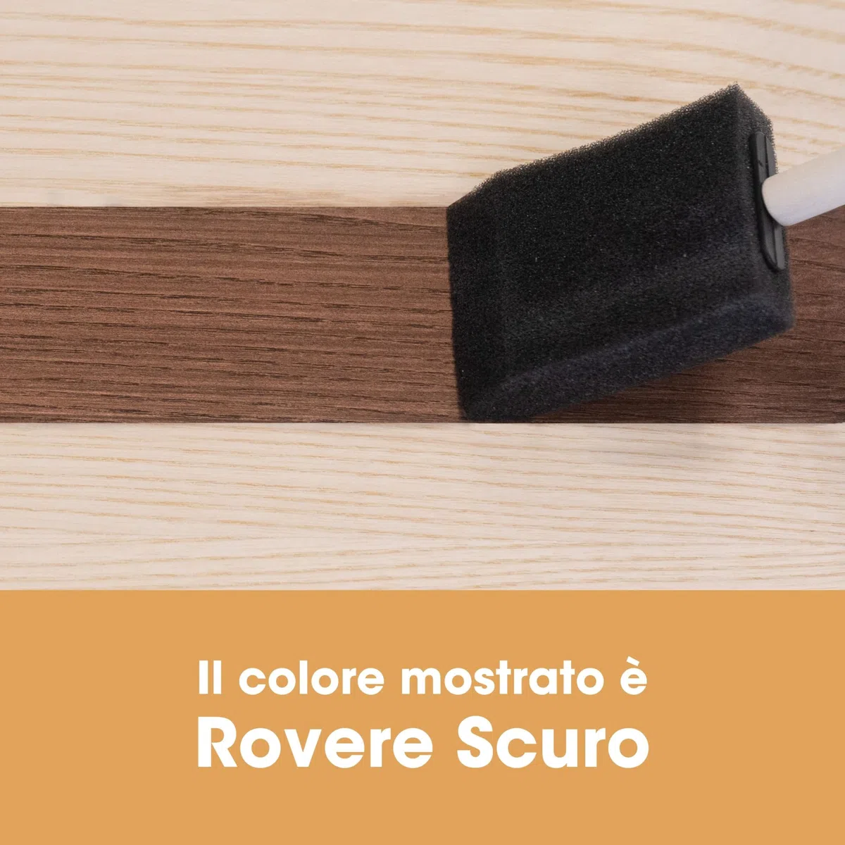 Furniture Clinic Mordente per il legno (rovere scuro) - Ad asciugatura rapida, altamente concentrato e facile da applicare - Mordente per tutto il legno interno o esterno - 250ml