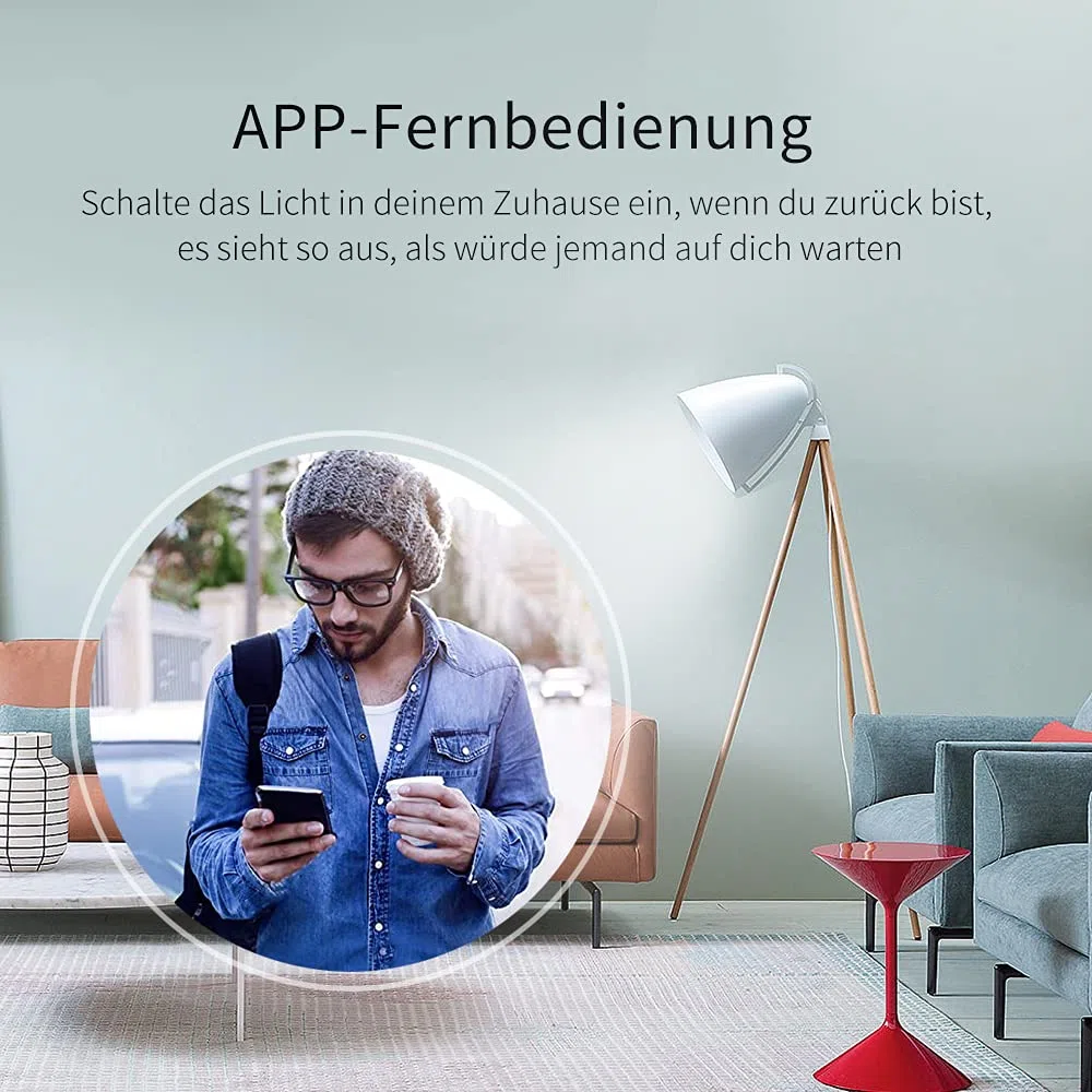 eMylo Smart WiFi Switch Interruttore WiFi relè wireless universale, Timer Telecomando DIY Interruttore della luce Controllo vocale Supporta Amazon Alexa Echo, Google Home Tramite IOS Android 2 Pack