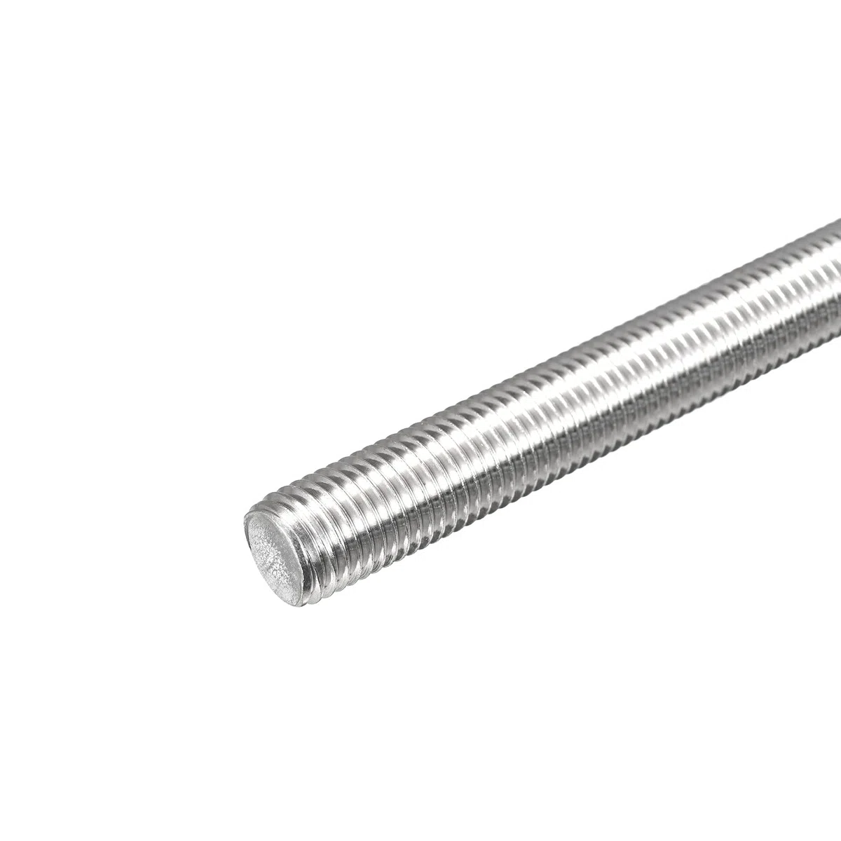 sourcing map Asta completamente filettata M16 x 350 mm, passo filettatura 2 mm, in acciaio inox 304, filettatura destra