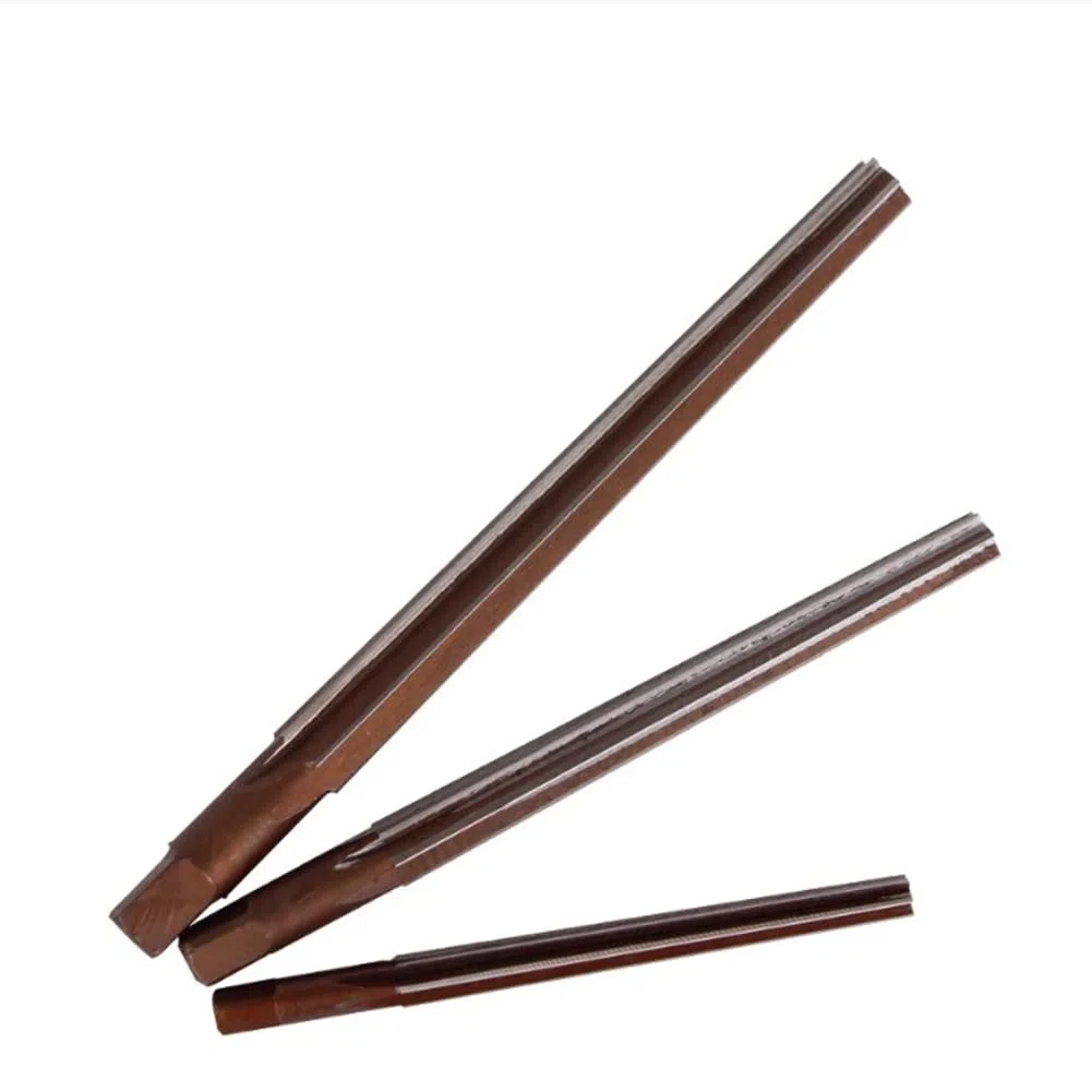 SPORTARC Set di alesatori conici 1/6 pezzi, alesatore manuale con gambo conico da 1:50 di precisione, alesatori a mano dritti da 3/4/5/6/8/10 mm, alesatore conico Morse