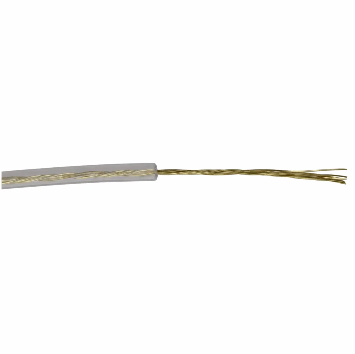 Corderie Italiane 002044499 Filo stendibiancheria acciaio ottonato trasparente 4 mm - 100 mt