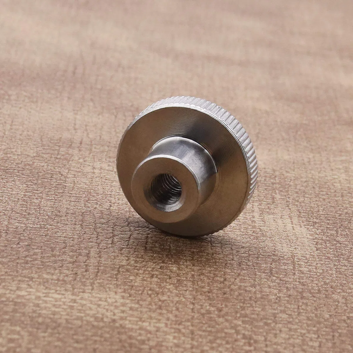 Create idea 10 PZ M6 Alta zigrinata Pollice Dadi Femminili Filettati 304 In Acciaio Inox Rotondo Manopola di Bloccaggio Dadi DIN 466