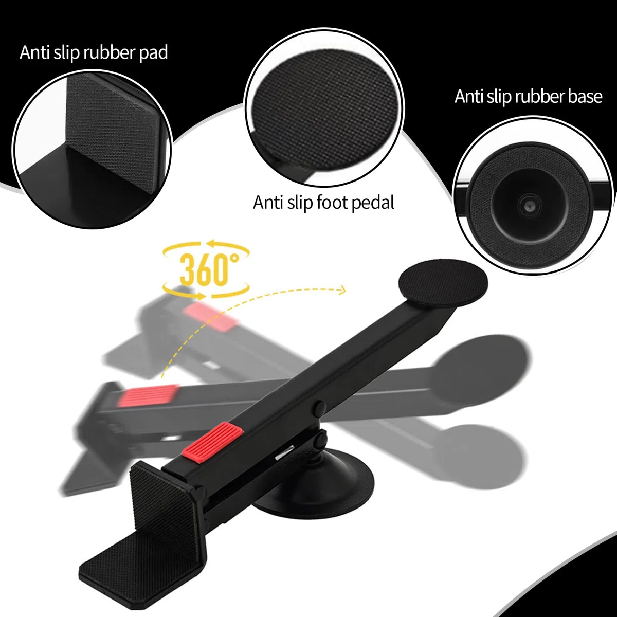 Sollevatore per porte, sollevatore per mobili pesanti con rotazione a 360 gradi, sollevatore per armadi per porte delle camere da letto, armadi e altro